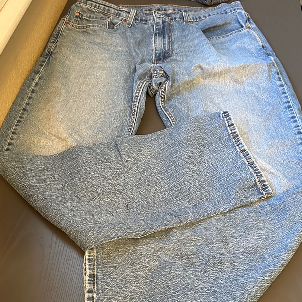 Levi's Light Blue Straight Jeans